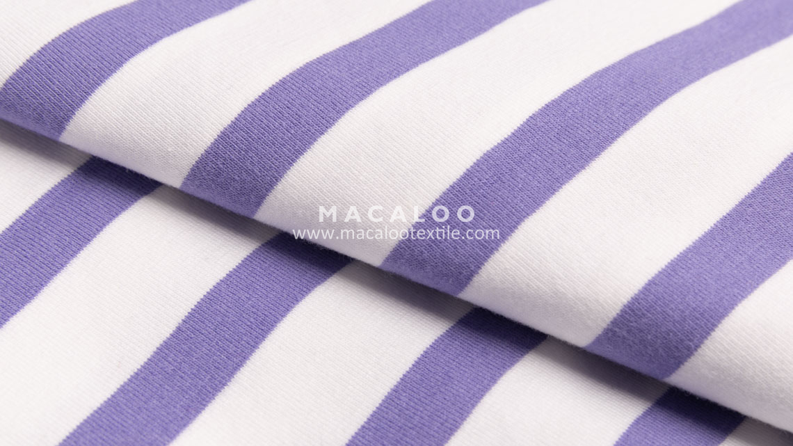 stripe jersey fabric