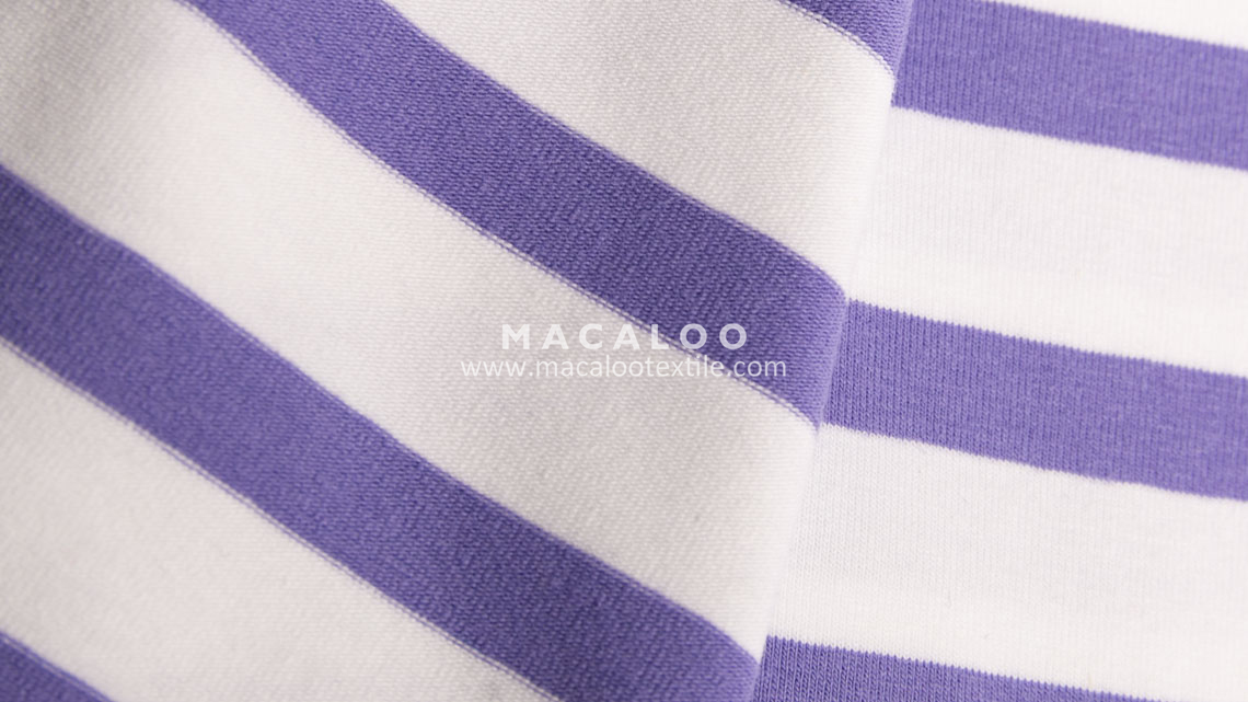 stripe jersey fabric