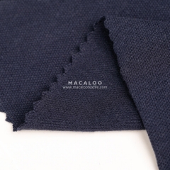 Cotton knit pique fabric for polo shirt