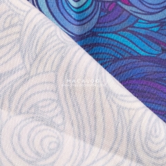 Direct manufacturer digital printed cotton single jersey fabric