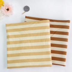 100% cotton knitted stripe jersey fabric