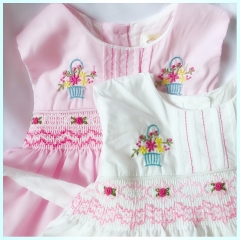 Custom high quality breathable new product baby girl clothing dress for party