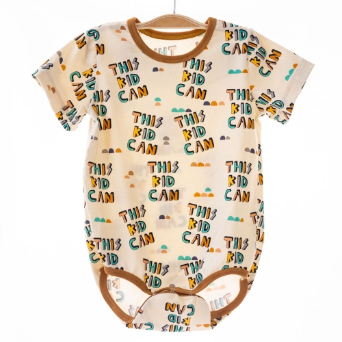 Small batch kids clothes line monogram infant boutique baby 100% organic cotton rompers short-sleeve bodysuit
