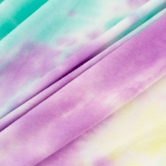 MCCD223# 6# 180gsm Tie-Dye Cotton Jersey Fabric Instock