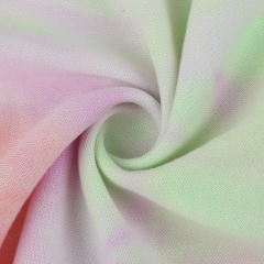 MCCD670# 300gsm French Terry Tie-Dyed Polyester Fabirc in stock