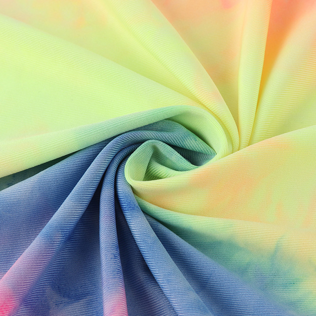 MCCD146# 170gsm Tie-Dye Swim Fabric Instock