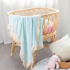 Burp cloth super soft baby cotton muslin quilt cuddle blanket