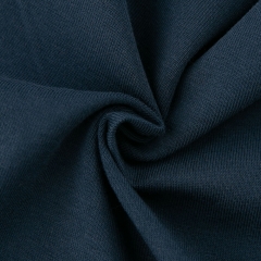 So soft and perfect for baby clothes plain dyed dark tone cotton lycra jersey knit fabric
