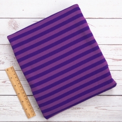 Soft cotton elastane single stripe jersey fabric for clothing