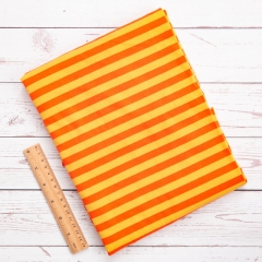100% 32S combed cotton single jersey stripe knit fabric